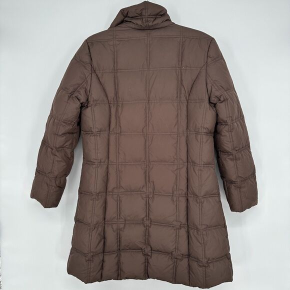 Weatherproof Garment Co Womens Down Parka Puffer Jacket Coat Size M Brown Long - Picture 12 of 12